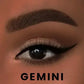 south african female model wearing lashnetix gemini lashes